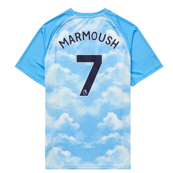 2026 2027 Man City Warm Up Blue) Kids Apparel (Icy (Marmoush 7)-ProGear Kits